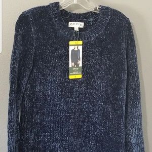 Orvis Chenille Pullover Cardigan Sweater